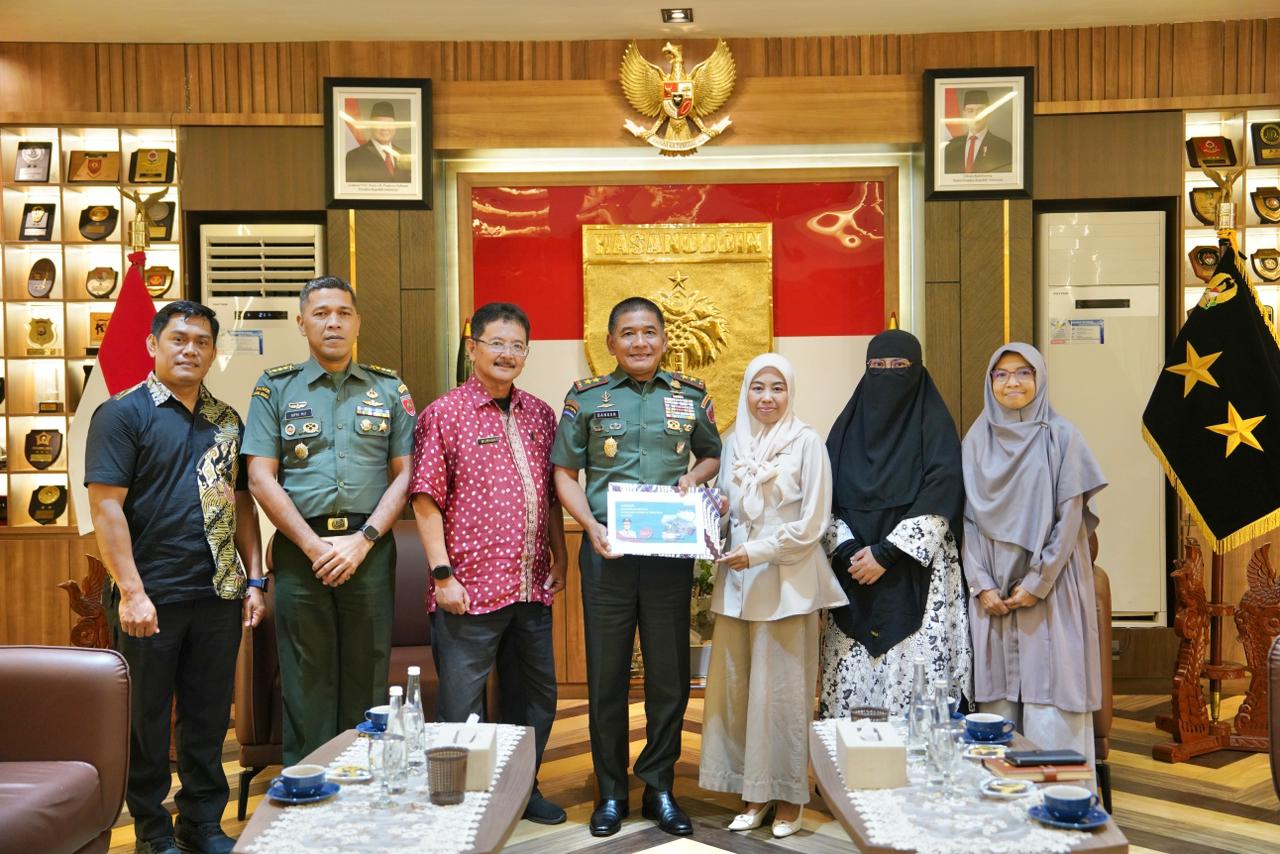Perkuat Kolaborasi, Pangdam XIV/Hasanuddin Terima Audiensi Disperkimtan