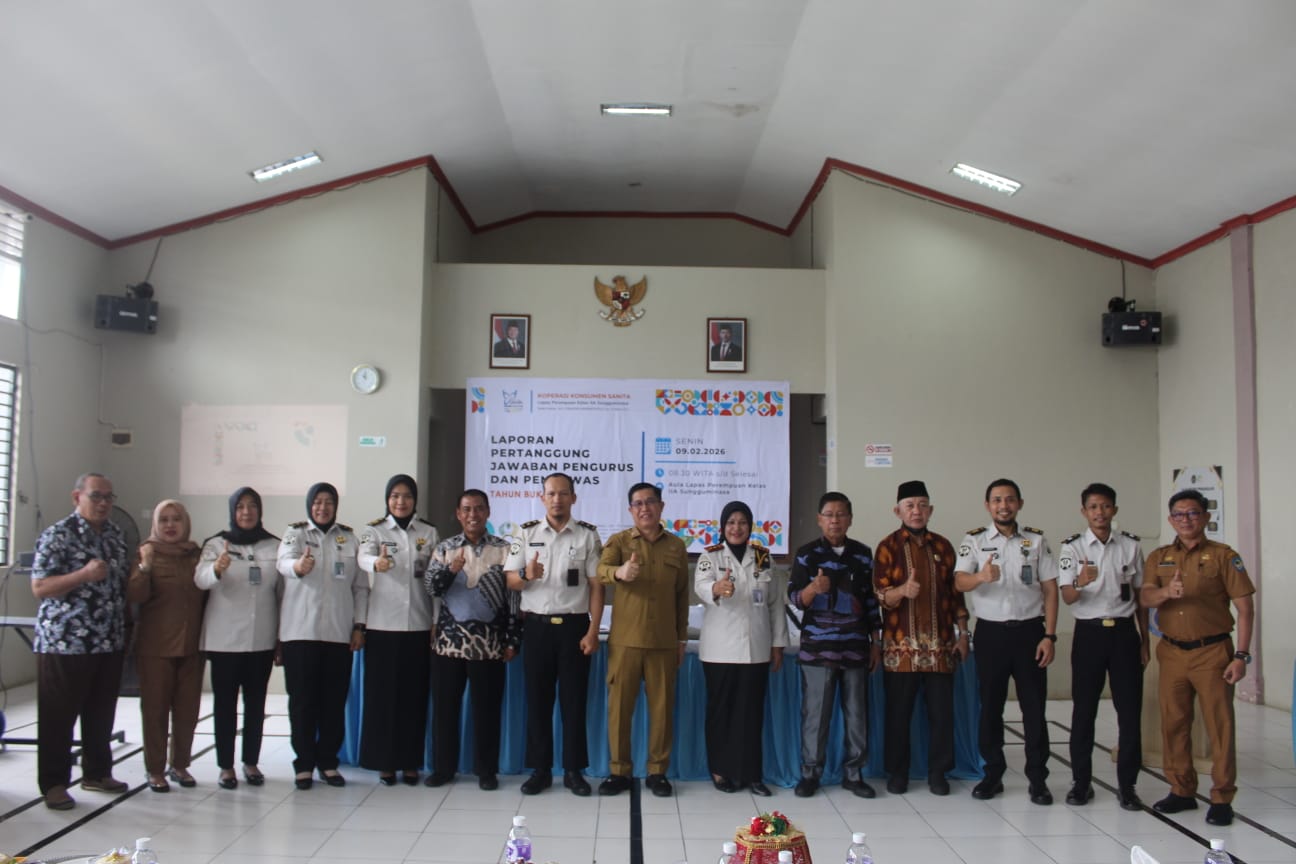 Koperasi Sanita Lapas Perempuan Sungguminasa Gelar RAT 2025, Wujud Pertanggungjawaban Pengurus dan Pengawas 