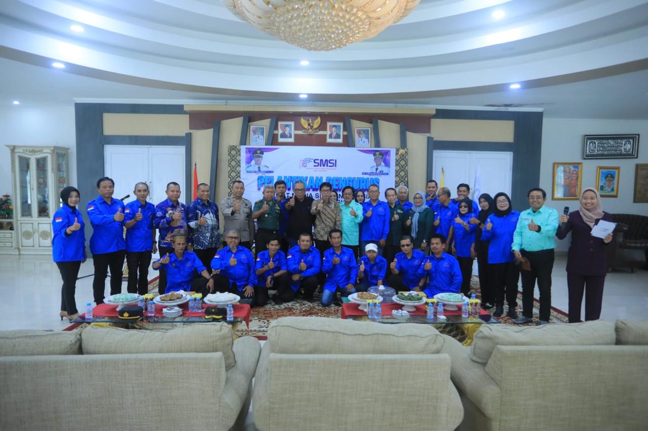 Anwar Sanusi Lantik Pengurus SMSI Pangkep Periode 2026 – 2029 