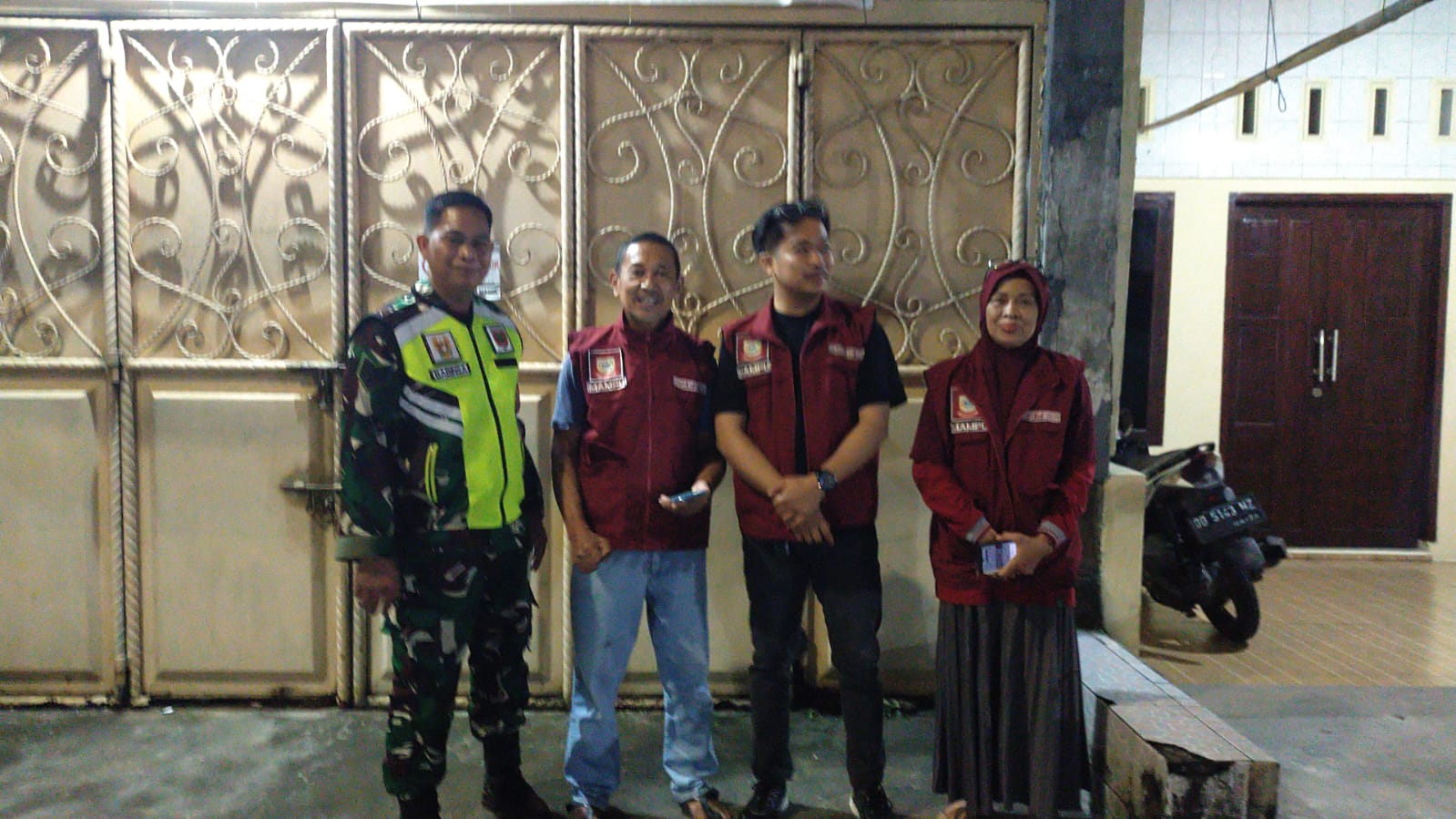 Perkuat Keamanan Ramadhan, RW 02 Kelurahan Mampu Gelar Patroli Malam Bersama Babinsa