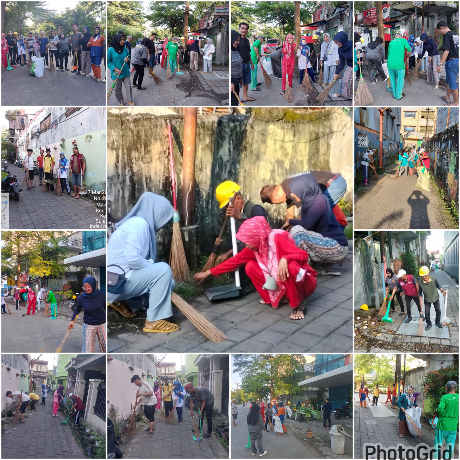 Camat Wajo Pimpin Kerja Bakti Serentak di 8 Kelurahan, Dorong Budaya Bersih dan Partisipasi Warga