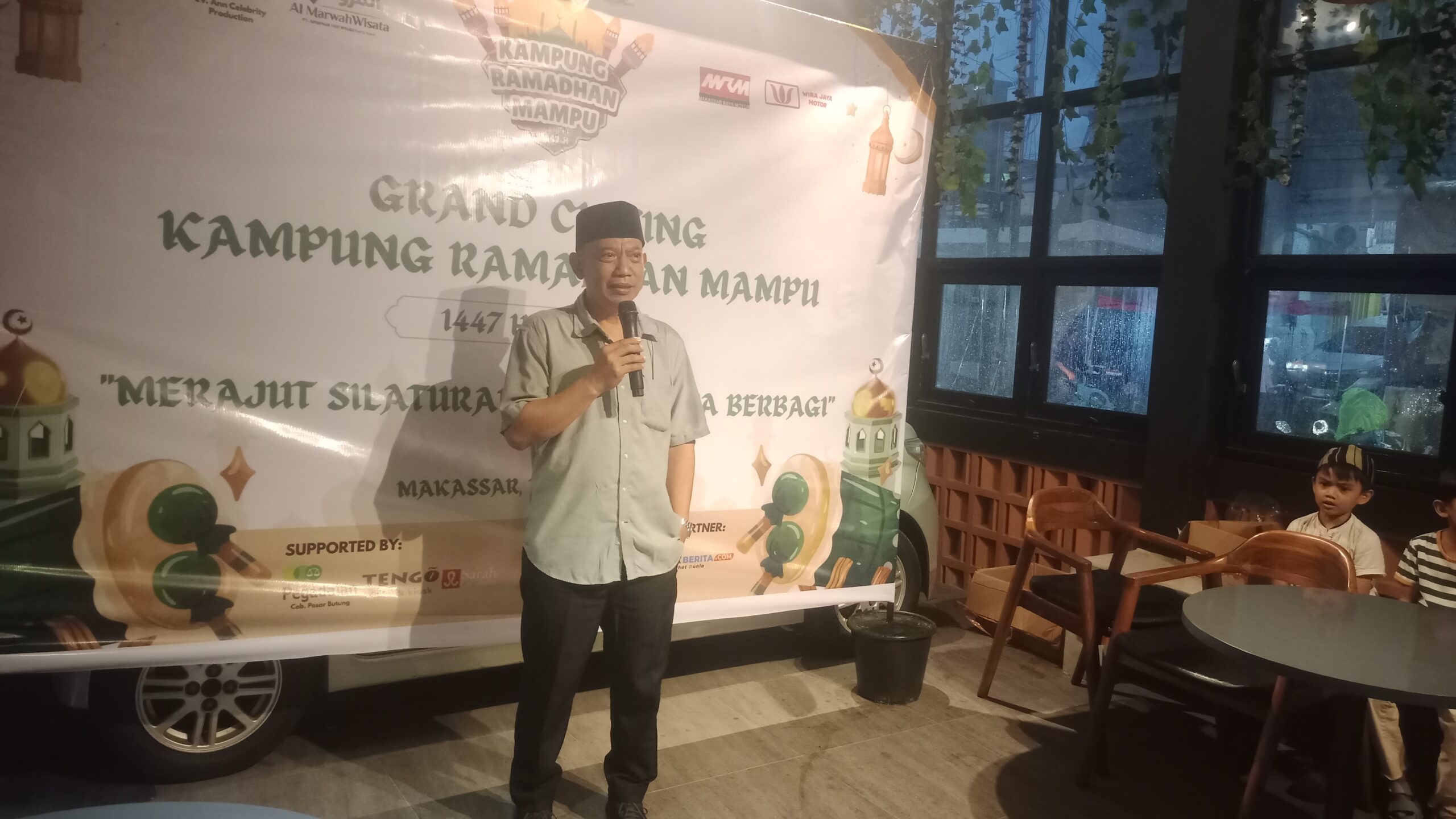 Berlangsung Selama 14 hari, Camat Wajo Tutup Bazar Kuliner UMKM Kampung Ramadhan Mampu 