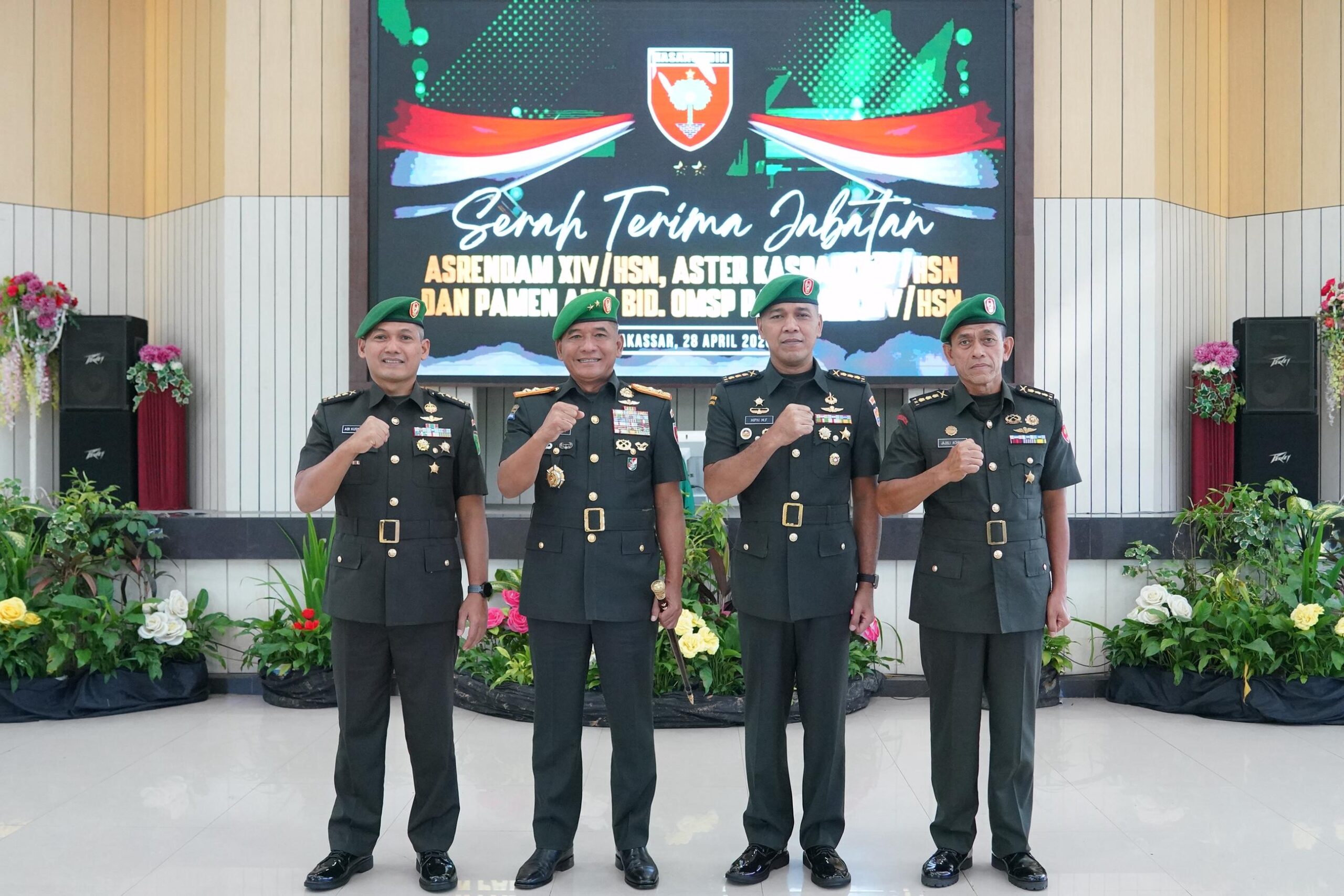 Sertijab Strategis Kodam XIV/Hasanuddin : Mayjen TNI Bangun Nawoko Tegaskan Dorong Integritas, Loyalitas dan Semangat Kolaborasi 