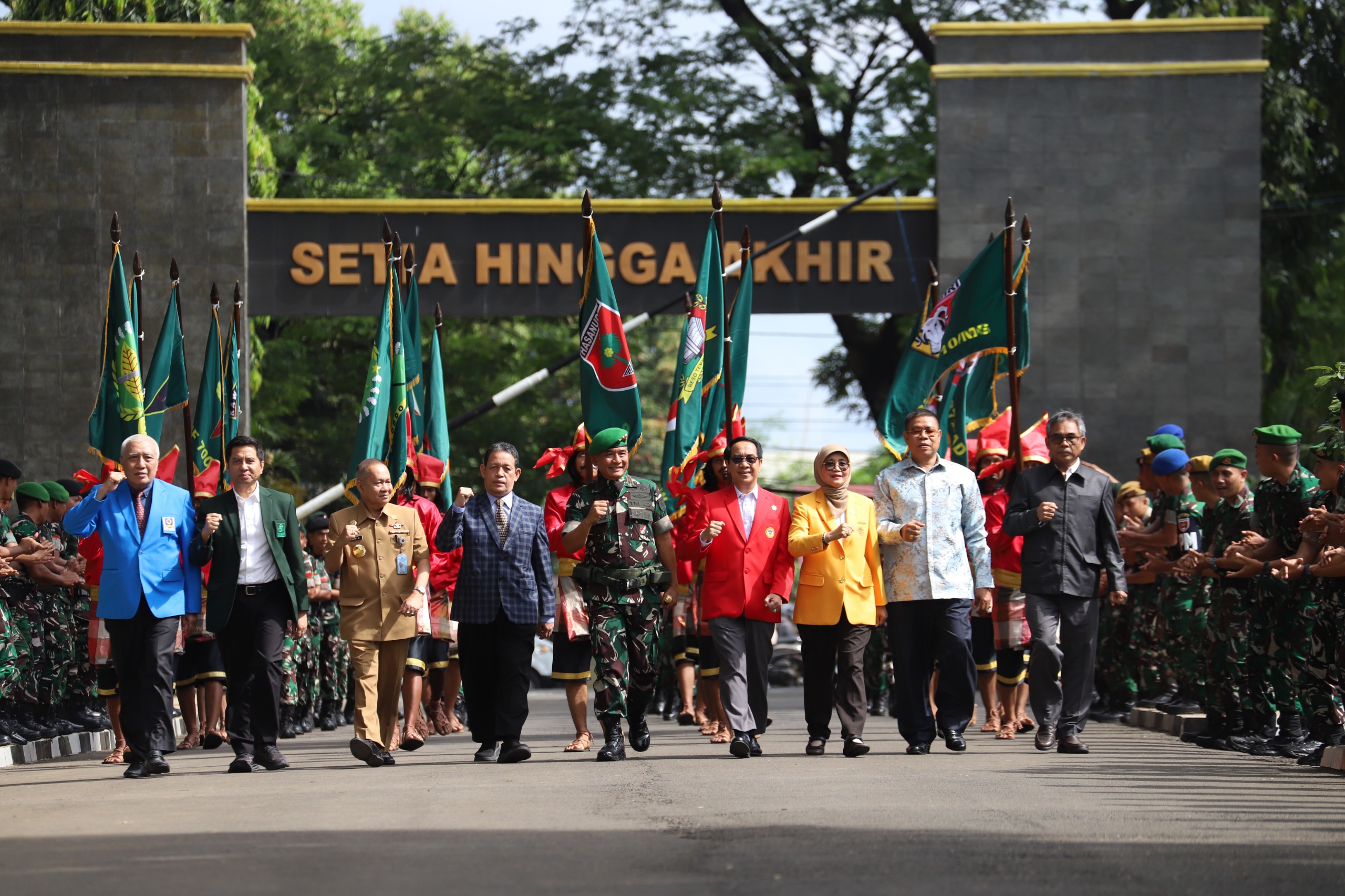 Pangdam Hasanuddin Terima Delapan Rektor Jadi Warga Kehormatan Kodam dan Mitra Strategis Pertahanan