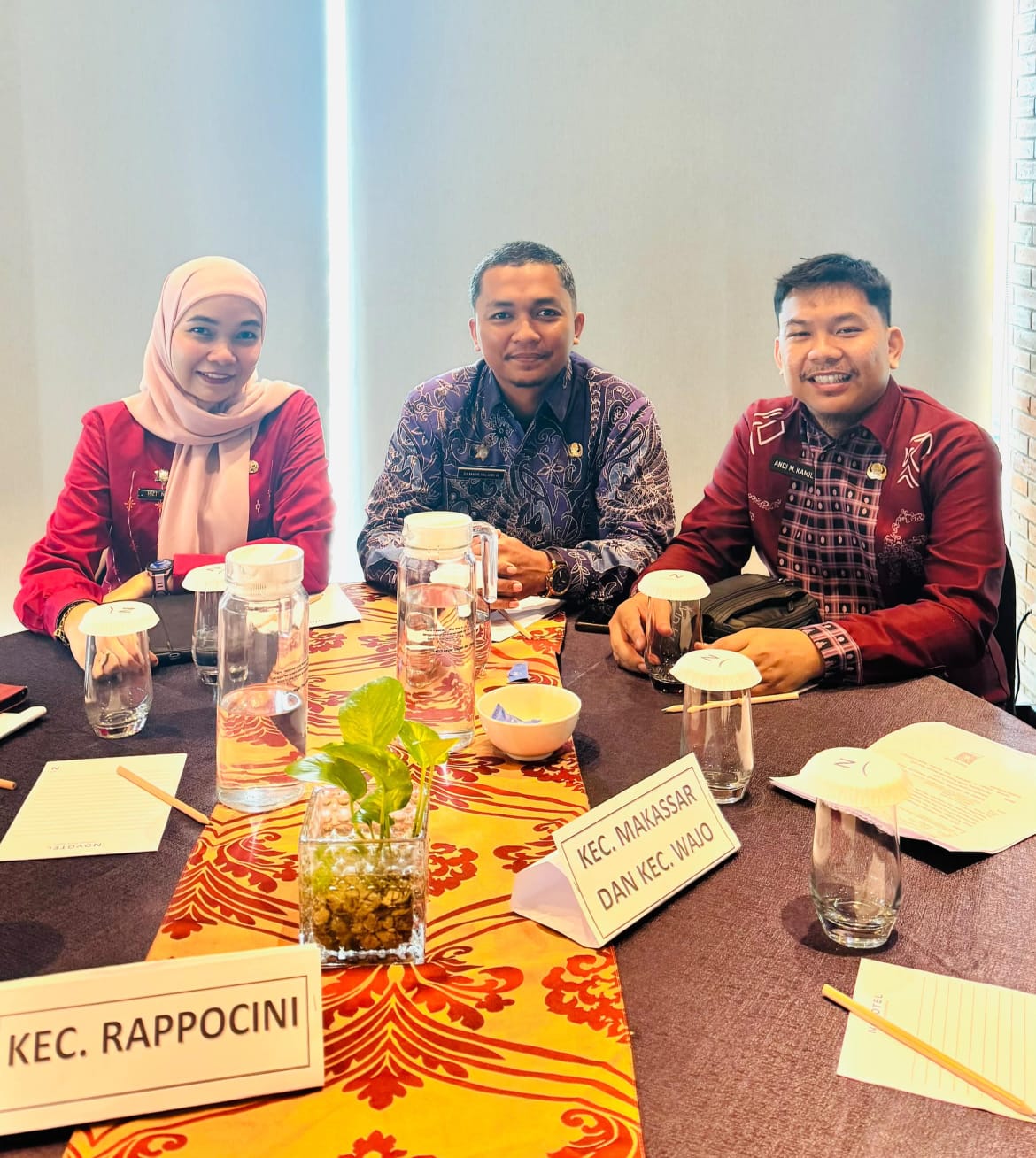 Sekcam Wajo Hadiri Pra Musrenbang Tematik Stunting Kota Makassar 2026