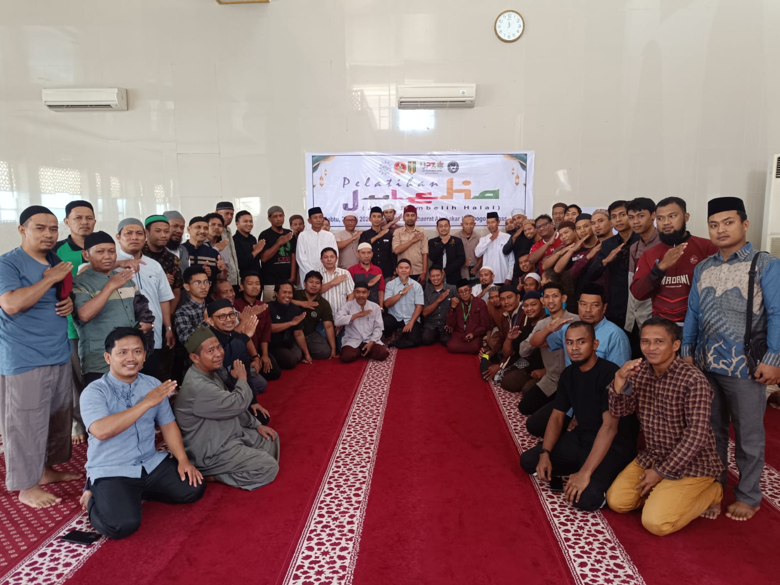 Ratusan Warga Ikuti Pelatihan Juleha di Masjid Miratul  Khaerat Ablam