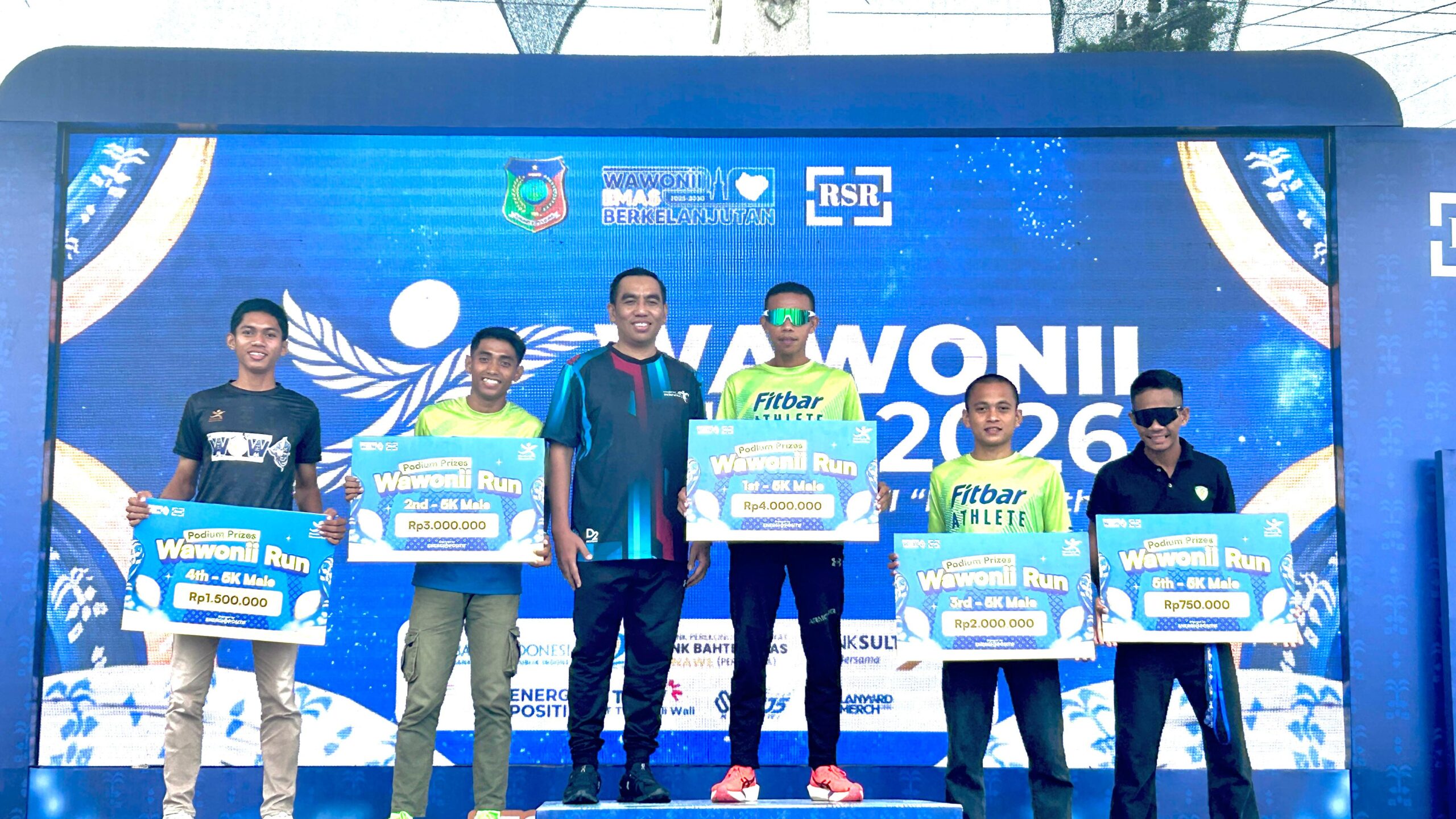 Atlet Kodam XIV/Hasanuddin Borong Prestasi di Wawonii Run 2026, Harumkan Nama Satuan