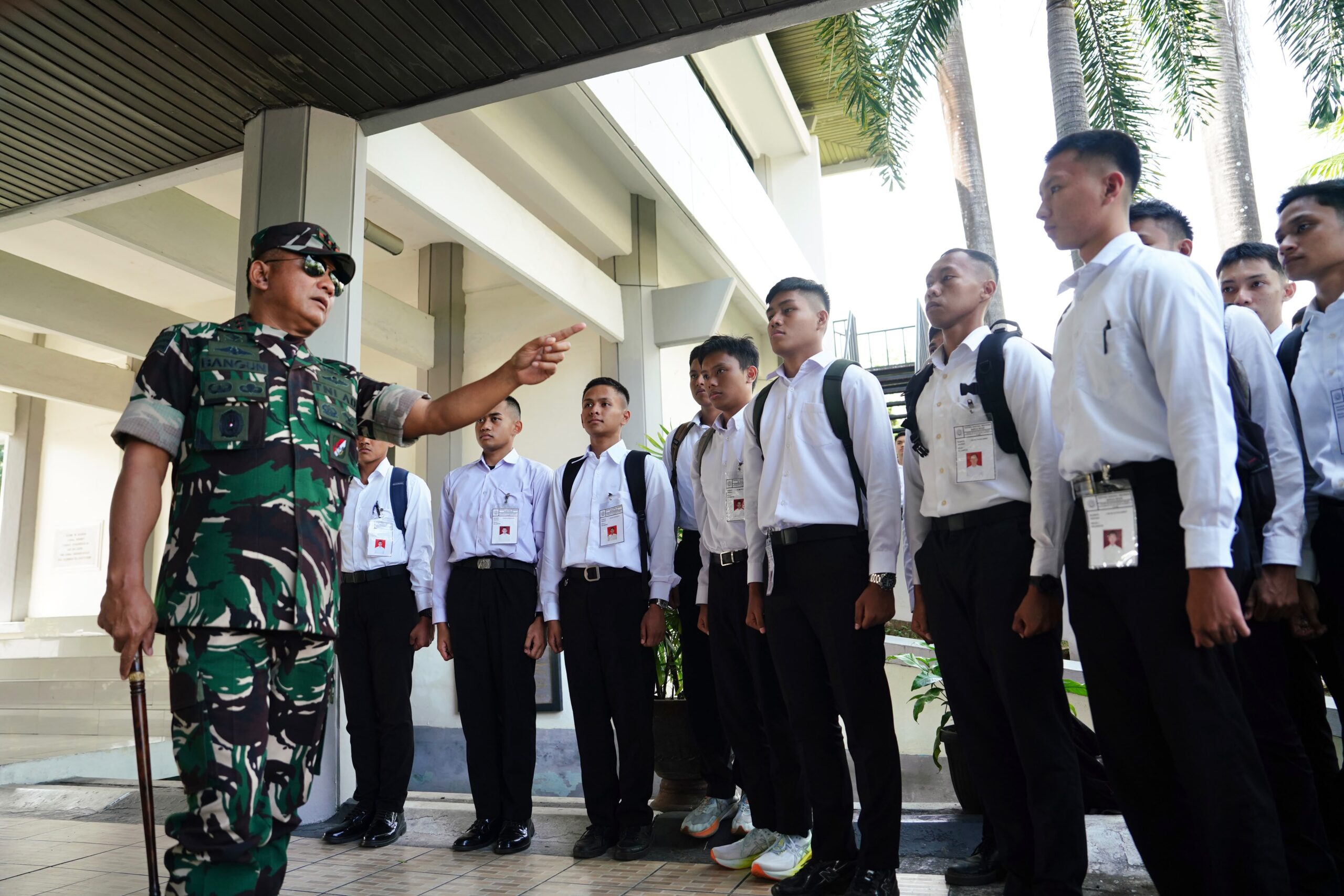 Sidak Seleksi Akademi TNI, Pangdam XIV/Hsn Tegaskan Perang Lawan Mafia Werfing,”Masuk TNI Gratis”