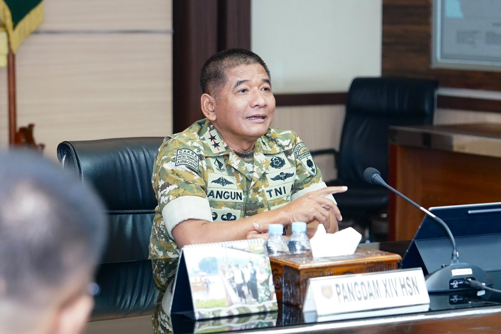 Pangdam Hasanuddin Sampaikan Progres KDKMP dalam Evaluasi Nasional Bersama Wapang TNI