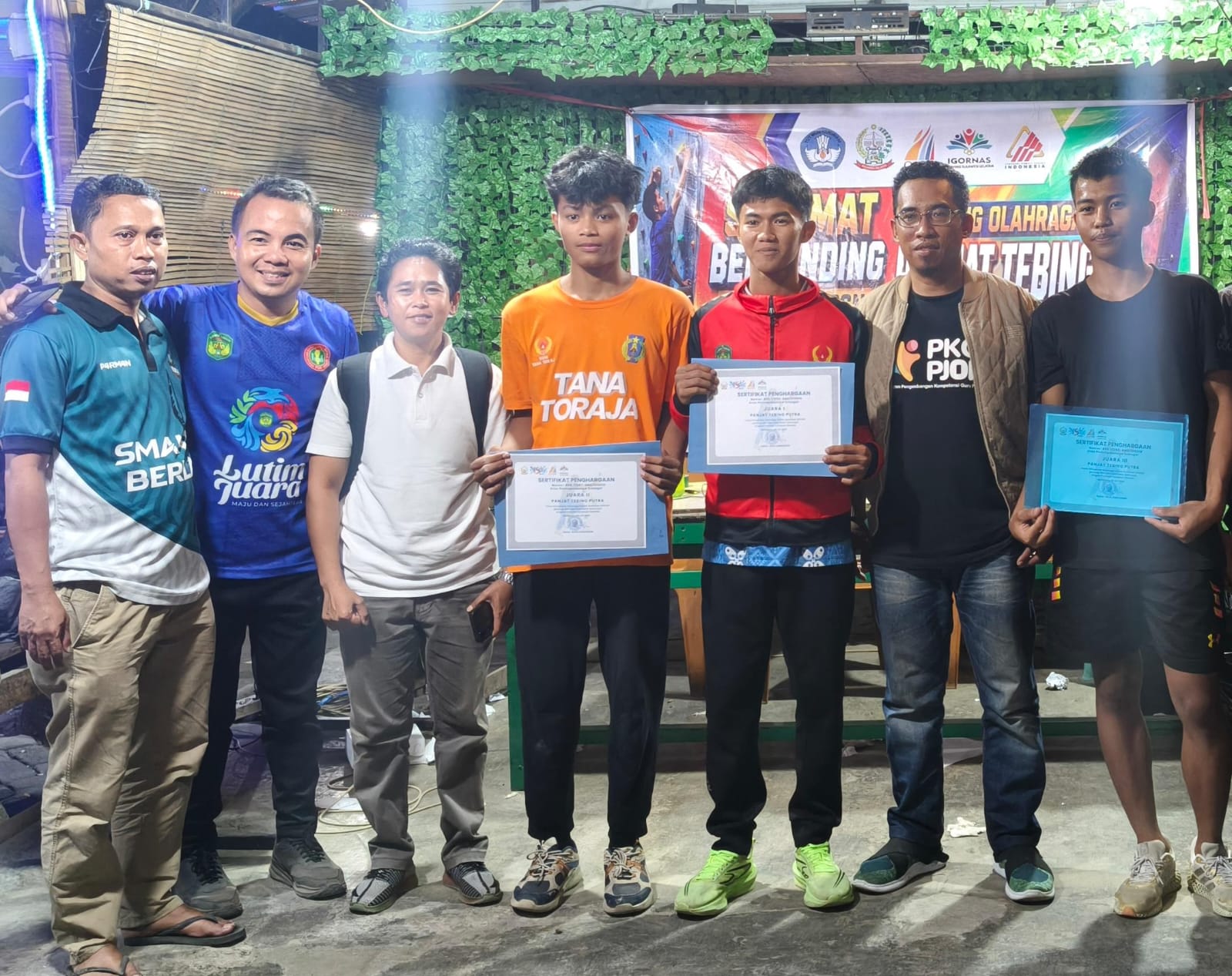 Berhasil Raih Juara 2 Atlet Panjat Tebing Tana Toraja Catatkan Prestasi di Tingkat Provinsi