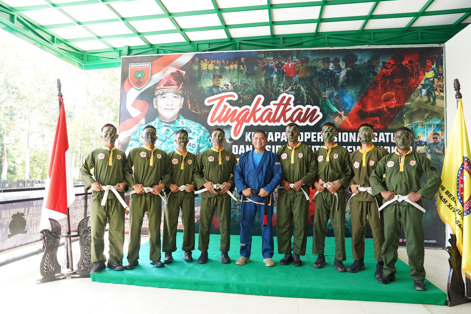 Pencak Silat Milter Paripurna, Sabuk Putih Ju-Jitsu Kodam XIV/Hasanuddin Setara Sabuk Hitam