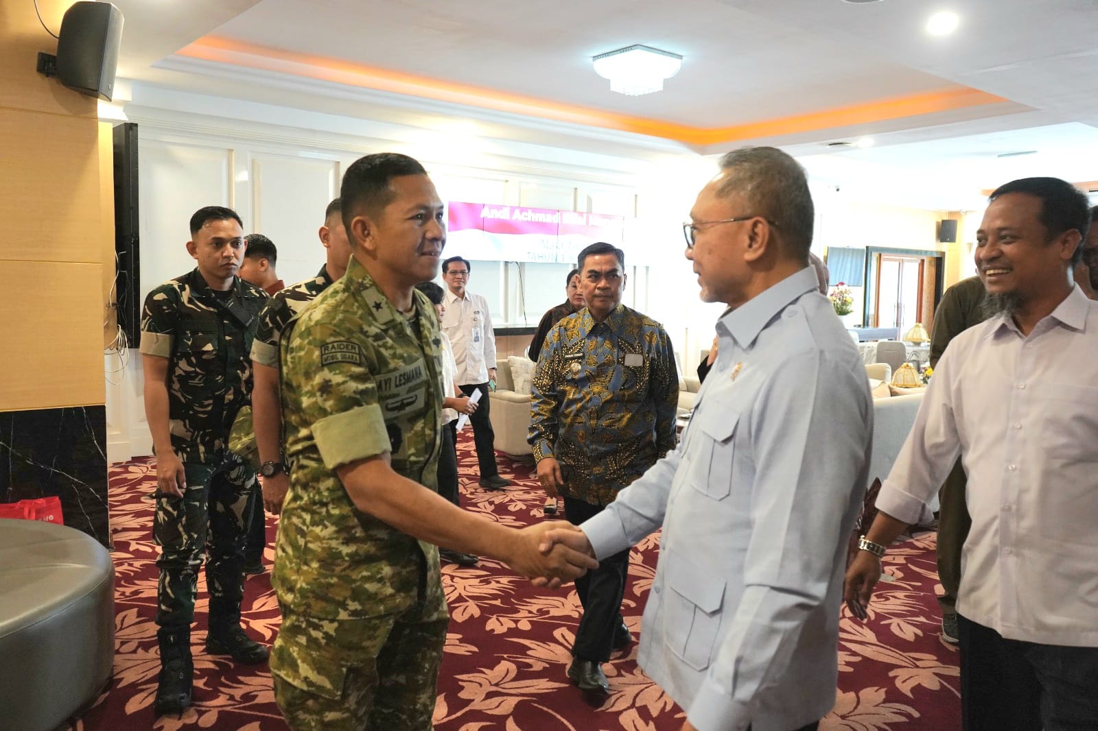 Kasdam XIV/Hasanuddin Hadiri Seminar Nasional KDKMP, Perkuat Sinergi Pembangunan Ekonomi Desa